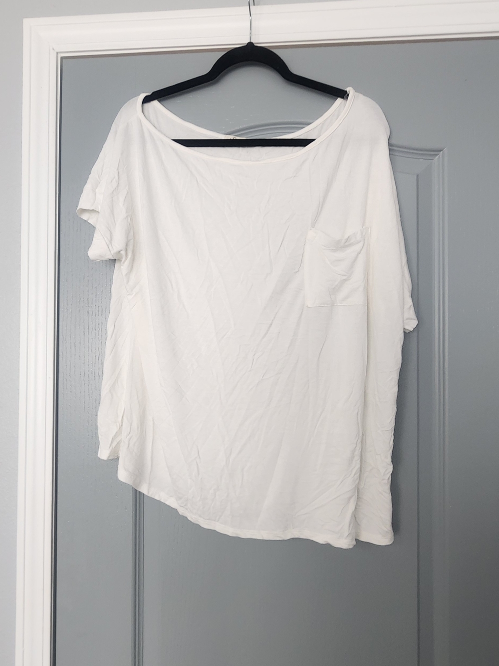 Classic White Women's Pocket Tee